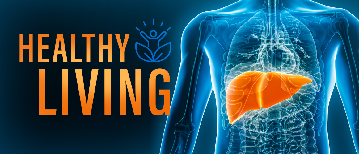 Image illustrating the importance of a healthy liver for overall well-being and healthy living practices.